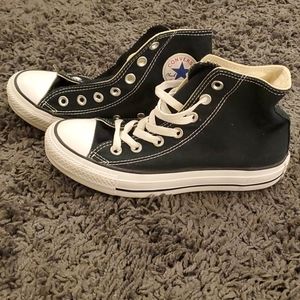 High top black converse